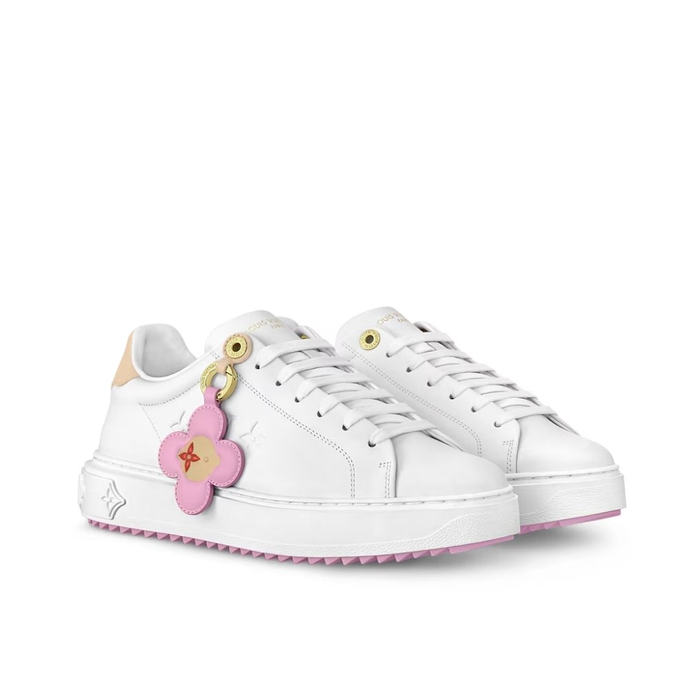 Thumbnail-8-3-5 Louis Vuitton Time Out Sneaker White 1Aguwq - Image 1
