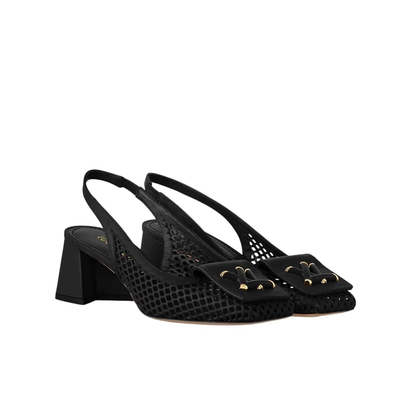 Thumbnail-80-3 Louis Vuitton Shake Slingback Pump Black 1Ad3Xy - Image 1