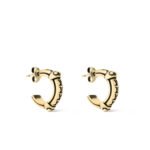 Louis Vuitton Lv Lozine Hoop Earrings Gold