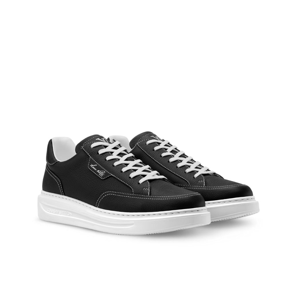 Thumbnails-Emlina-6-2 Louis Vuitton Beverly Hills Sneaker Black 1AJ835 - Image 1