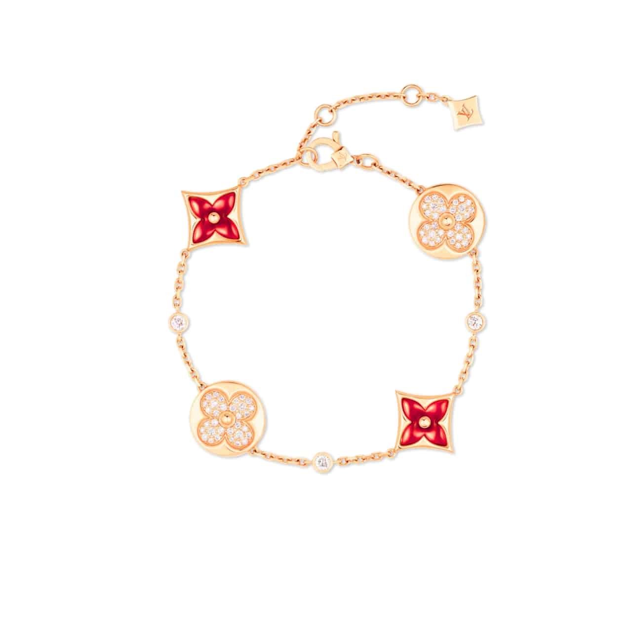 Untitled-1280-x-1280-px-2-1-1 Louis Vuitton Color Blossom Bb Multi-Pattern Bracelet Pink Gold Qa5122 - Image 1