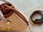 Valentino Garavani Wo Vlogo Small Wicker Basket Bag Beige 25Cm Xw2B0K41Ymp 43S - Image 8
