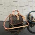 [Super Vip 1:1] Louis Vuitton Speedy Trunk Box Bag 20 Monogram Brown 21Cm M11154 - Image 3