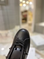 Valentino Garavani Flatform Rockstud Untitled Sneaker In Calfskin Black - Image 5