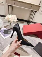 Valentino Garavani One Stud Pump With Crystals Black 1W2S0Fh8Xic Edm - Image 7