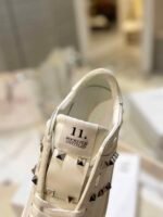 Valentino Garavani Flatform Rockstud Untitled Sneaker In Calfskin White 4W2S0Gg8Bhs 0Bo - Image 3
