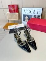Valentino Garavani Rockstud Couture Pumps Black - Image 7