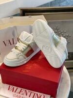 Valentino Garavani Open Skate Sneaker White And Gold - Image 2