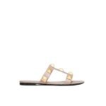 Valentino Flat Roman Stud Calfskin Slide Sandal 3W2S0Bu9Zwmgf9