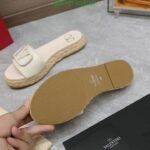 Valentino Garavani Vlogo Signature Slide Sandals White - Image 2