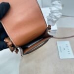 Celine Women Phone Pouch With Flap In Triomphe Canvas And Beige - Image 2