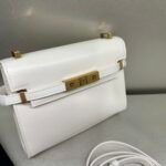 Saint Laurent Mini Manhattan In Box White 19Cm 6756260Sx0W9207 - Image 3