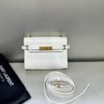 Saint Laurent Mini Manhattan In Box White 19Cm 6756260Sx0W9207 - Image 2