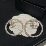 Chanel Cc Earrings - Image 2