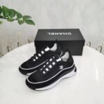 Chanel Women’S Suede Sneaker Black G39072 Y55826 K4284 - Image 7