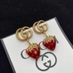 Gucci Gg Strawberry Earrings - Image 2