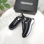 Chanel Women’S Suede Sneaker Black G39072 Y55826 K4284 - Image 5