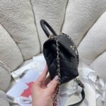 [Super Vip 1:1] Chanel Coco Small Handle Flap Bag In Black 23Cm A92990 Y61556 94305 - Image 6
