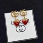 Gucci Gg Strawberry Earrings - Image 4