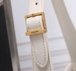 Saint Laurent Le 5 À 7 Hobo Bag In Smooth Leather White 23Cm 6572282R20W9207 - Image 9