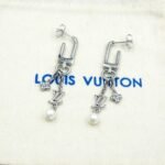 Louis Vuitton Lv Iconic Hook Earrings Silver M02674 - Image 6