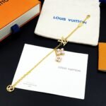 Louis Vuitton Lv Floragram Bracelet Gold M1738A - Image 7