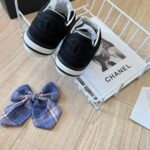 Chanel Suede Leather Runners Black - Image 4