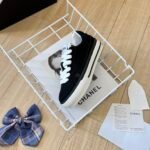 Chanel Suede Leather Runners Black - Image 7