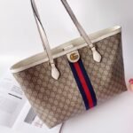 Gucci Ophidia Medium Gg Tote Bag Beige Ebony 38Cm 631685 96Iwb 9794 - Image 2