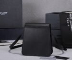 Saint Laurent Kaia North/South Satchel In Vegetable-Tanned Leather Black 668809Bwr0W1000 - Image 7