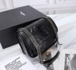 Saint Laurent Niki Baby In Vintage Leather Black 21Cm 6331600En041000 - Image 4