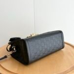 Gucci Padlock Medium Top Handle Bag Black 25Cm 838992 Aafdv 1000 - Image 5