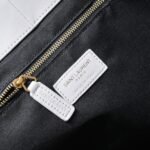 Saint Laurent Icare Maxi Shopping Bag In Quilted White 50Cm - Image 8