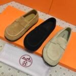 Hermes Lazy Loafer Black H252020Z 02395 - Image 7