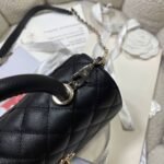 [Super Vip 1:1] Chanel Coco Small Handle Flap Bag In Black 23Cm A92990 Y61556 94305 - Image 7