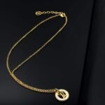 Louis Vuitton Louise By Night Necklace Gold M00759 - Image 2