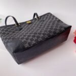 Gucci Ophidia Medium Tote Bag In Gg Denim Black 38Cm 631685 Un3Bg 1274 - Image 8