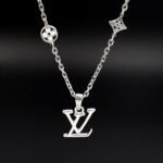 Louis Vuitton Dimension Necklace Pendant Silver M02747 - Image 3
