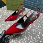 Gucci Women’S Platform Pump Red - Image 6