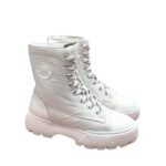 Hermes Fresh Ankle Boots White