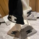 Celine Knit Beanie Black - Image 3
