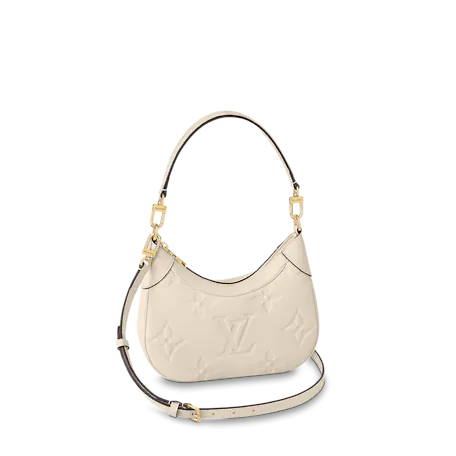 louis-vuitton-bagatelle-monogram-empreinte-leather-handbags-M46099_PM2_Front-view Louis Vuitton Bagatelle 22Cm Cream M46099 - Image 1