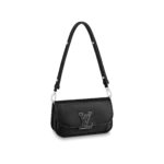 Louis Vuitton Buci 24Cm Black And Silver M59386