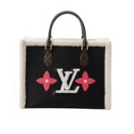 Louis Vuitton Onthego GM Teddy Bag Black 41Cm M56958