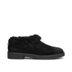 Chanel Short Boots Shearling Black G45940 B17918 94305