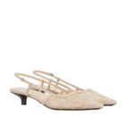 Gucci Women’S Slingback Pump Beige 674668 F13A0 9960