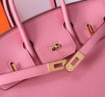 Hermes Birkin 30 Togo Leather Gold Hardware Light Pink 30Cm - Image 7