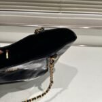 Chanel Medium Shopping Bag And Gold Tone Metal Black 35Cm As5463 B20565 94305 - Image 7