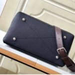 Louis Vuitton Beaubourg Hobo MM Mahina Perforated Leather Shoulder Bag Black 32cm M56073 - Image 5