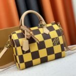 Louis Vuitton Speedy Bandoulière 25 Damier Pop Yellow 25Cm N40584 - Image 3